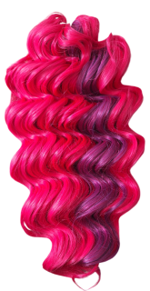 Manasi PINKY MOOD (RRED7+RRED11+PINK1+(PINK2+F11)+PINK2) (300g, 50cm)